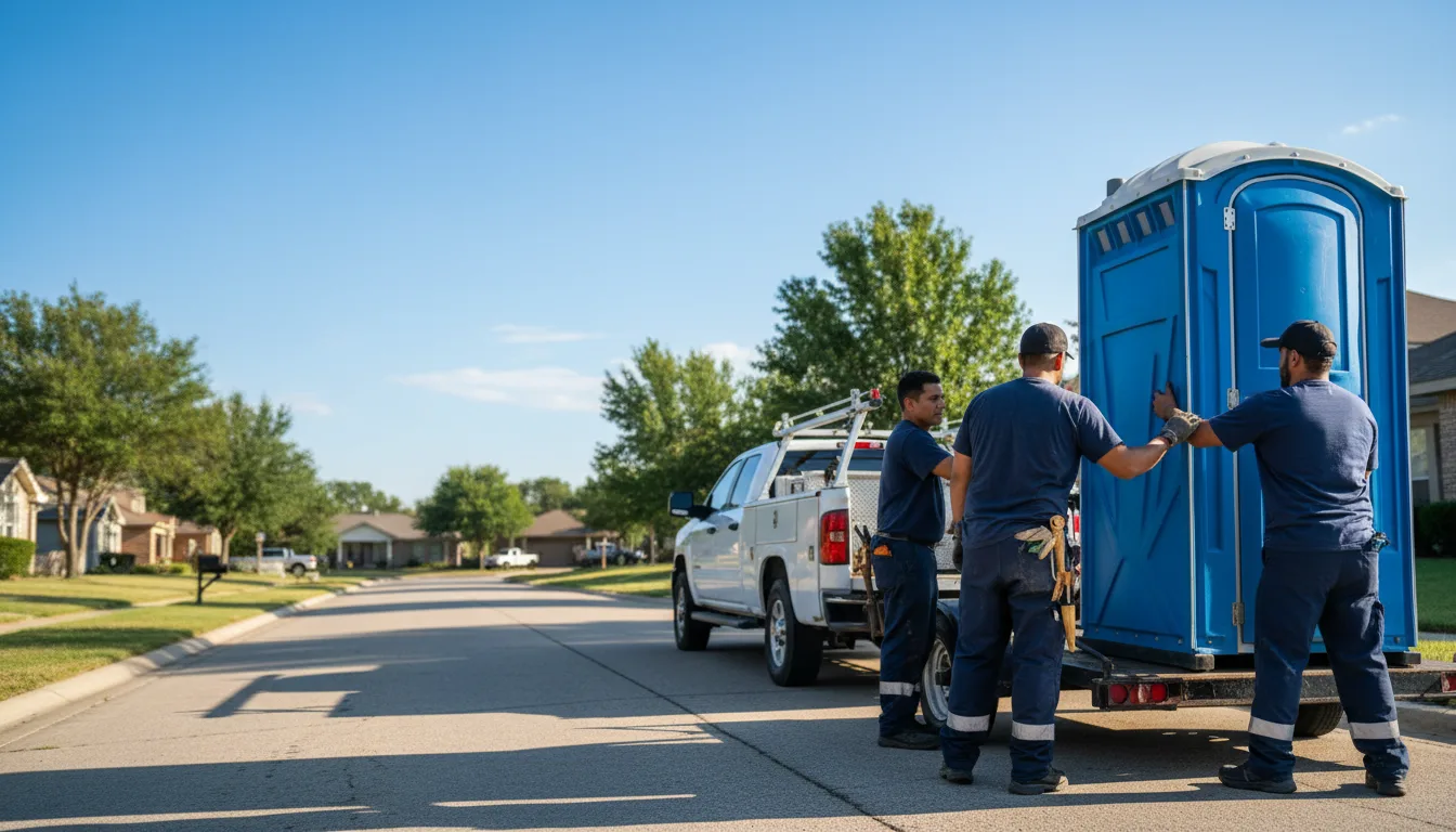 Portable Toilet Rental in Huntsville, IL near me